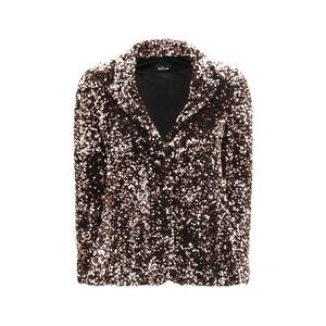 Ella Women Single-Breasted Jacket With Sequins
